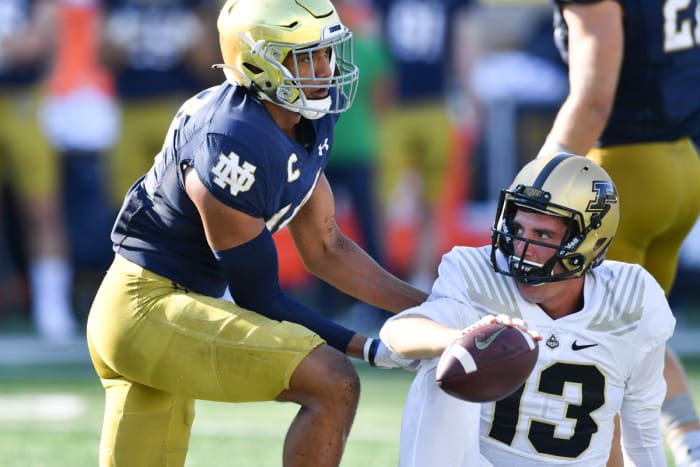 Kyle Hamilton Safety Notre Dame